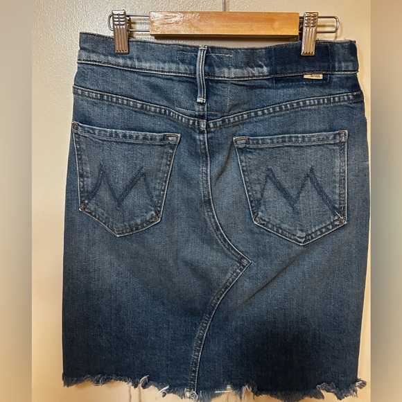 MOTHER Denim The Tomcat Mini Skirt Fray - Picture 5 of 16